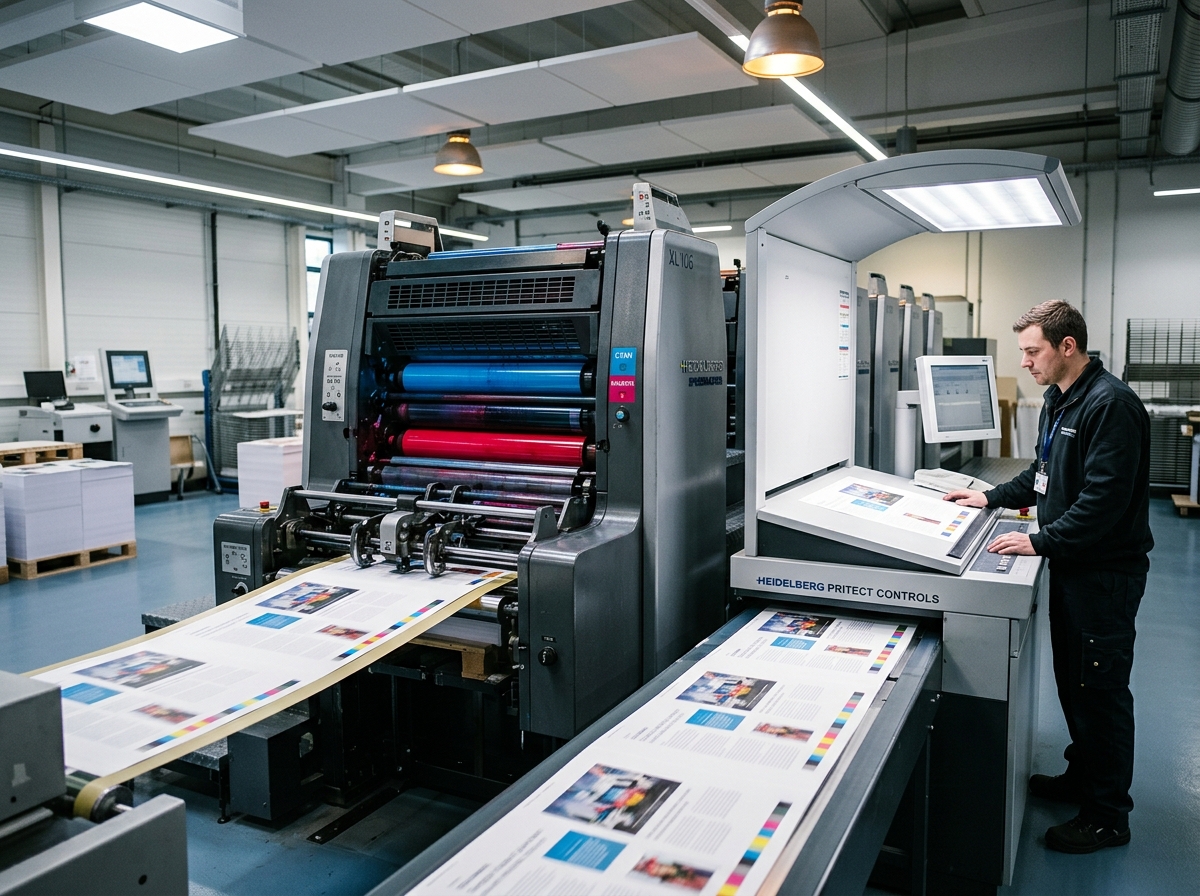 Presse offset Heidelberg Speedmaster XL 106