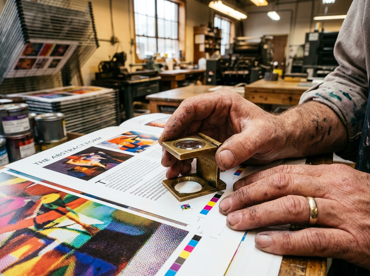 Inspection typographique au compte-fils